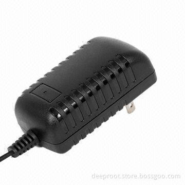 AC/DC Adapter for Security/LED Drivers with 18W Maximum Output Power, USA Plug, UL Mark